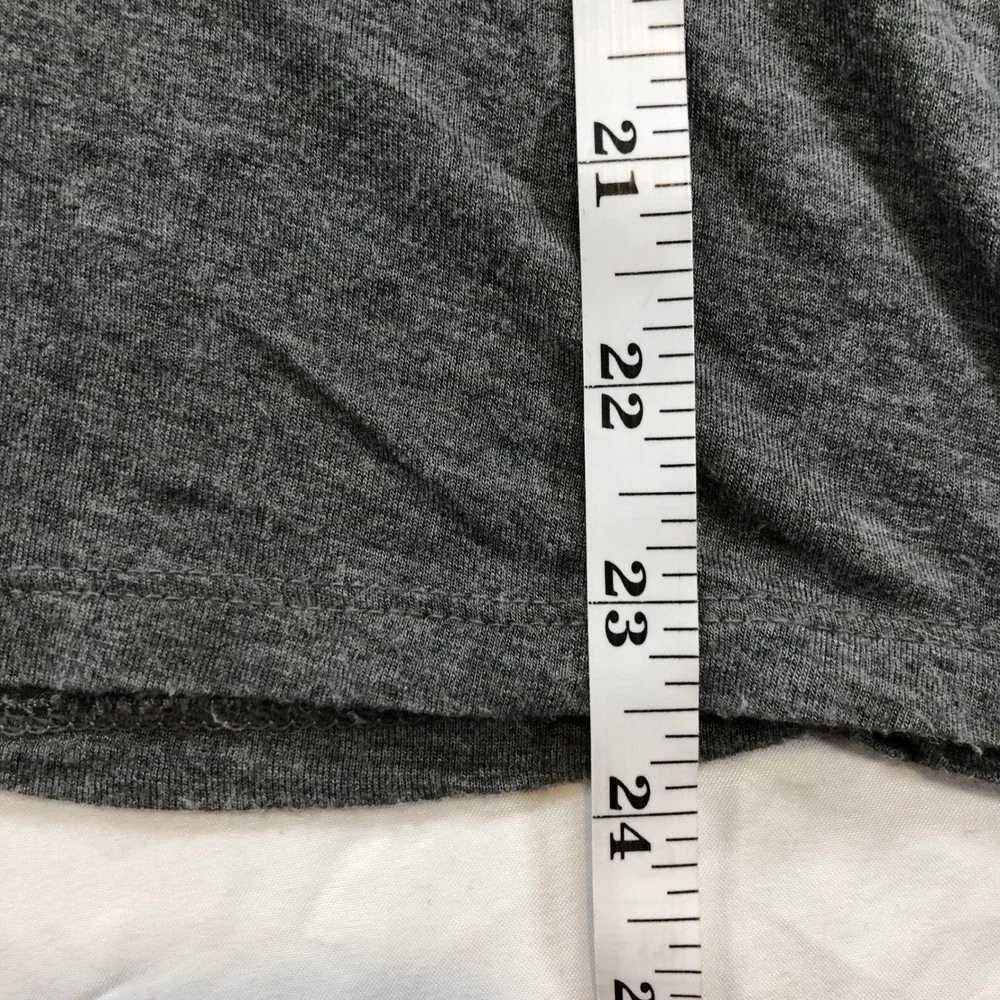 T by Alexander Wang Womens Gray Short Sleeve Pocket V-Neck‎ T-Shirt Size XS